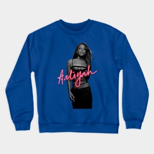 90s Legends: Aaliyah Crewneck Sweatshirt